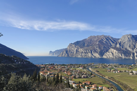 Gardasee in nord Italien foto