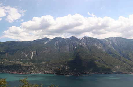 Lake Garda panorama photo