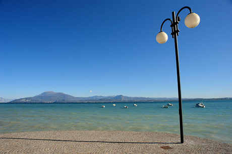 Sunny day lake Garda photo