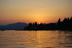 Romantic Sunset At San Virgilio Lake Garda