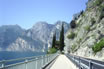 Walkway Along The Lake Garda