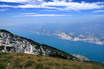 Lac De Garde Vu Depuis Les Alpes