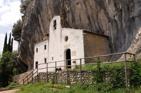 Eremo di San Valentino Lago di Garda foto