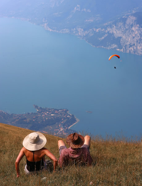Monte Baldo Malcesine Lago di Garda foto